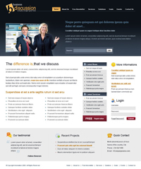 Gekozen webdesign