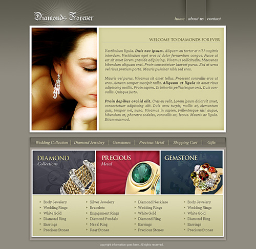 Website laten maken met Juwelen  409 webdesign